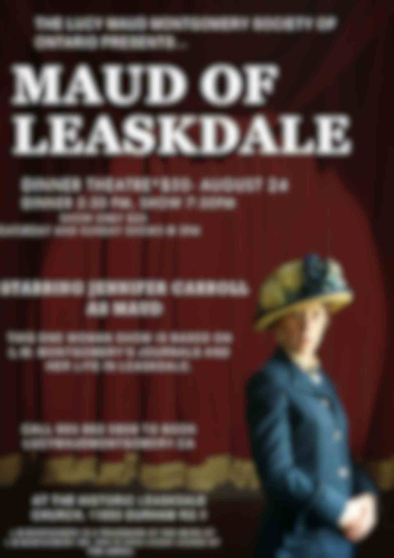 Maud of Leaskdale starring Jennifer Carroll